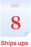 6 - 8 Day Turnaround